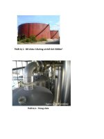 Các thiết bị sử dụng trong sản xuất acid citric