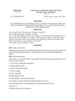 NGHỊ ĐỊNH  CỦA CHÍNH PHỦ SỐ 1292004NĐCP NGÀY 31 THÁNG 5 NĂM 2004 QUY ĐỊNH CHI TIẾT VÀ HƯỚNG DẪN THI HÀNH MỘT SỐ ĐIỀU CỦA LUẬT KẾ TOÁN ÁP DỤNG TRONG HOẠT ĐỘNG KINH DOANH