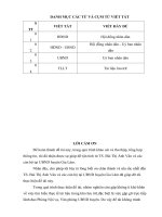 Nghiên cứu các giải pháp tổ chức khoa học tài liệu lưu trữ tại kho lưu trữ UBND huyện gia lâm