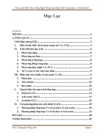 Vinyl Axetat  Tiểu luận Công nghệ tổng hợp hợp chất trung gian  Nguyễn Hồng Liên  ĐHBKHN