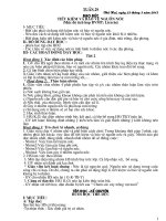 TOÀN tập GIÁO án lớp 3 TUẦN  29 năm 2016 