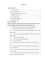 Đánh giá, khảo sát thực tế việc chấp hành pháp luật về thời gian làm việc, thời gian nghỉ ngơi tại công ty trách nhiệm hữu hạn kỹ thuật công nghệ đại minh   tây hồ   hà nội