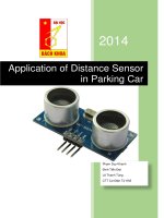 cảm biến siêu âm sensor RF05