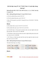 Giải bài tập trang 35, 36, 37 SGK Toán 4: Luyện tập chung chương 1