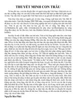 Thuyet minh con trau