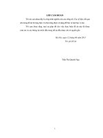 Đánh giá hiệu quả sử dụng đất nông nghiệp trên địa bàn xã tiên dược, huyện sóc sơn, thành phố hà nội 