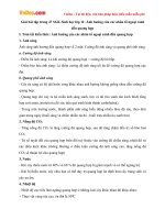 Giải bài tập trang 47 SGK Sinh học lớp 11: Ảnh hưởng của các nhân tố ngoại cảnh đến quang hợp