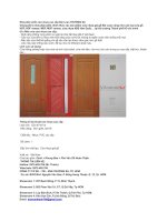 Nhà phân phối cửa nhựa cao cấp đài loan TRƯỜNG SA tại TP  HCM