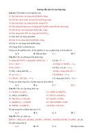 GIAI 10 CAU LY THUYET TONG HOP   NGAY SO 1