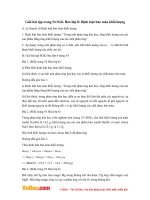 Giải bài tập trang 54 SGK Hóa lớp 8: Định luật bảo toàn khối lượng