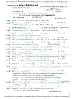 78 câu toán trắc nghiệm cực trị hàm số có đáp án 