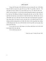 Công tác văn thư – lưu trữ tài liệu tại UBND xã tràng xá – võ nhai – thái nguyên