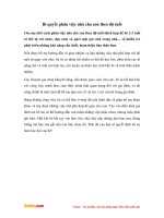 Bí quyết phân việc nhà cho con theo độ tuổi