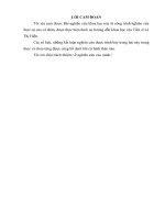 Công tác văn thư – lưu trữ tại vụ tổ chức cán bộ bộ nội vụ