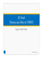 kĩ thuật thương mại điện tử
