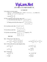 Luy thua voi so mu tu nhien lop 7