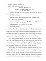 Thuyết minh xây dựng một số trò chơi nhằm phát triển tư duy toán học cho trẻ mẫu giáo 5 – 6 tuổi 