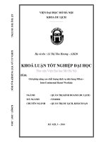 Giải pháp nâng cao chất lượng dịch vụ nhà hàng milan   intercontinental hanoi westlake 