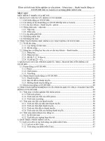 Khảo sát tính toán kiểm nghiệm cơ cấu piston – khuỷu trục – thanh truyền động cơ (đính kèm bàn vẽ)