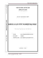 Một số giải pháp nâng cao hiệu quả kinh doanh của nhà hàng hemispheres steak  seafood grill   khách sạn sheraton hà nội 