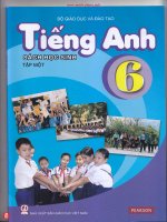 Sách giáo khoa tiếng anh 6 thí điểm tập 1 + 2 
