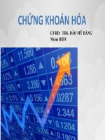 QTNH6 BIDV chứng khoán hóa slide