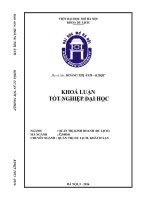 Thực trạng và giải pháp nâng cao chất lượng phục vụ của bộ phận buồng tại khách sạn sofitel plaza hà nội 