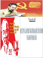 học tập và làm theo tấm gương đạo đức Hồ Chí Minh về gắn bó với nhân dân