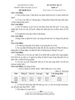 Địa lý 10 học sinh giỏi trại hè hùng vương 2016 lần thứ 12 các trường chuyên lào CAI 