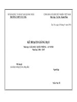 kế hoạch dạy hoc bộ môn QP AN 2016 2017