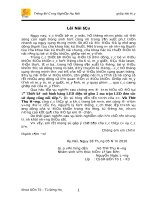 Thiết kế mô hình bảng LED điện tử gồm 2 ma trận LED đơn sắc sử dụng cổng nối tiếp