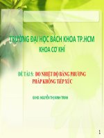 đo lường nhiệt bằng phương pháp gián tiếp