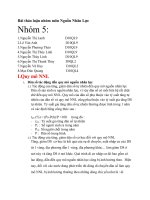 Bài thảo luận nhóm nguồn nhân lực