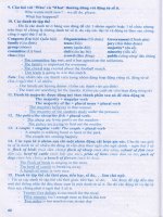 Cẩm nang ôn luyện học sinh giỏi tiếng anh trung học sơ sở phần 3 