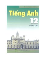 Sách giáo khoa tiếng anh 12 nâng cao 