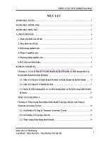 Giải pháp nâng cao chất lượng dịch vụ lớp dạy nấu ăn của công ty vietnam awesome travel 