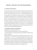 Chuyen de 3   thanh phan, tinh chat va cac chi tieu cua nuoc thai