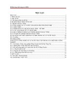 Bể bùn hoạt tính từng mẻ (SBR)