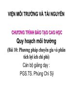 Quy hoạch môi trường   phương pháp delphi