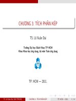 bài giảng tich phan kep