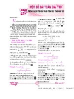 toán giải tích cấp III với máy tính casio