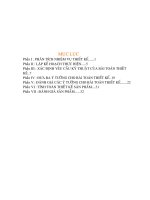 Bài tập lớn phương pháp thiết kế kĩ thuật thiết kế máy cán mực khô