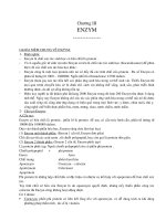 Chương 3 Enzym GT HSTP