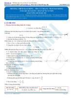Phương trình dao động pha và trạng thái dao động