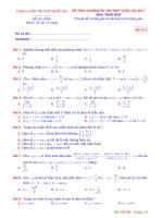 CASIO de so 3   trac nghiem luong giac  bui the viet