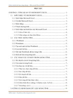 Giáo trình tin học ứng dụng Microsoft Excel 2007