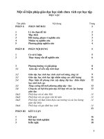 De tai giao vien chu nhiem gioi