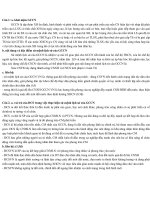 câu hỏi ôn tập TRIẾT 2 khoa không chuyên