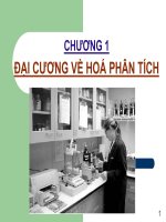 CHƯƠNG I ĐẠI CƯƠNG VWF HÓA PHÂN TÍCH