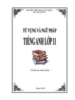 Từ vựng ngữ pháp tiếng anh 